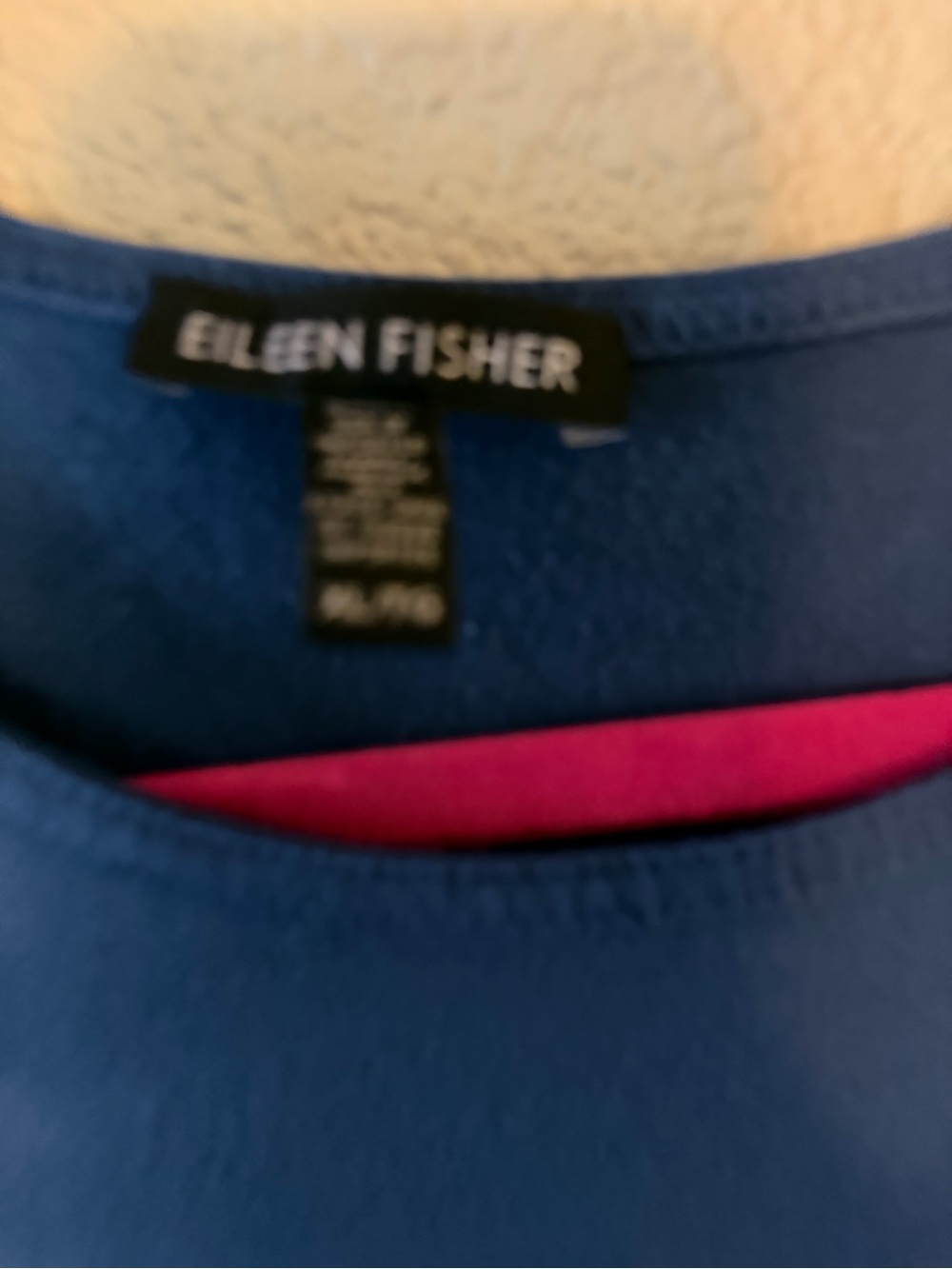 Eileen Fisher Blue Dress - Picture 2 of 3